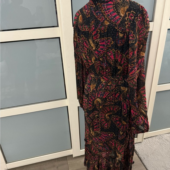 Farm Rio Butterfly Sky Midi Dress - Picture 3 of 10